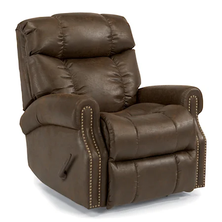 Morrison Rocking Recliner with Nailheads